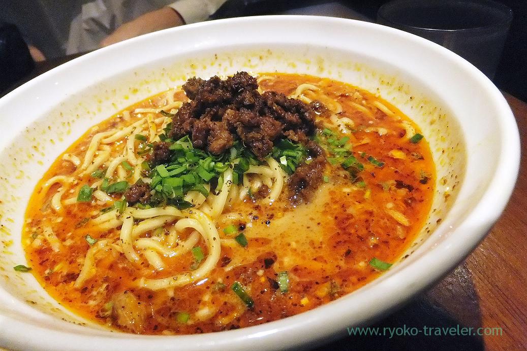 Tantanmen noodles, Chinese restaurant Fuxue (Bakurocho)
