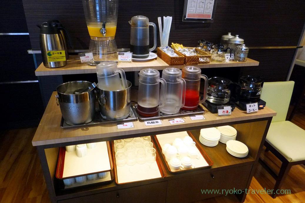 Drink area, West coat Amami (Amami 2015)