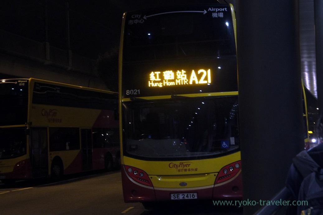 Bus to city, Hong Kong International airport (Hongkong 201602)