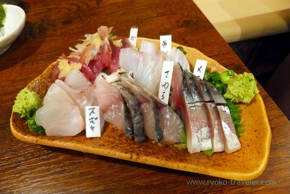 Assorted sashimi, Funakko (Higashi-Funabashi)