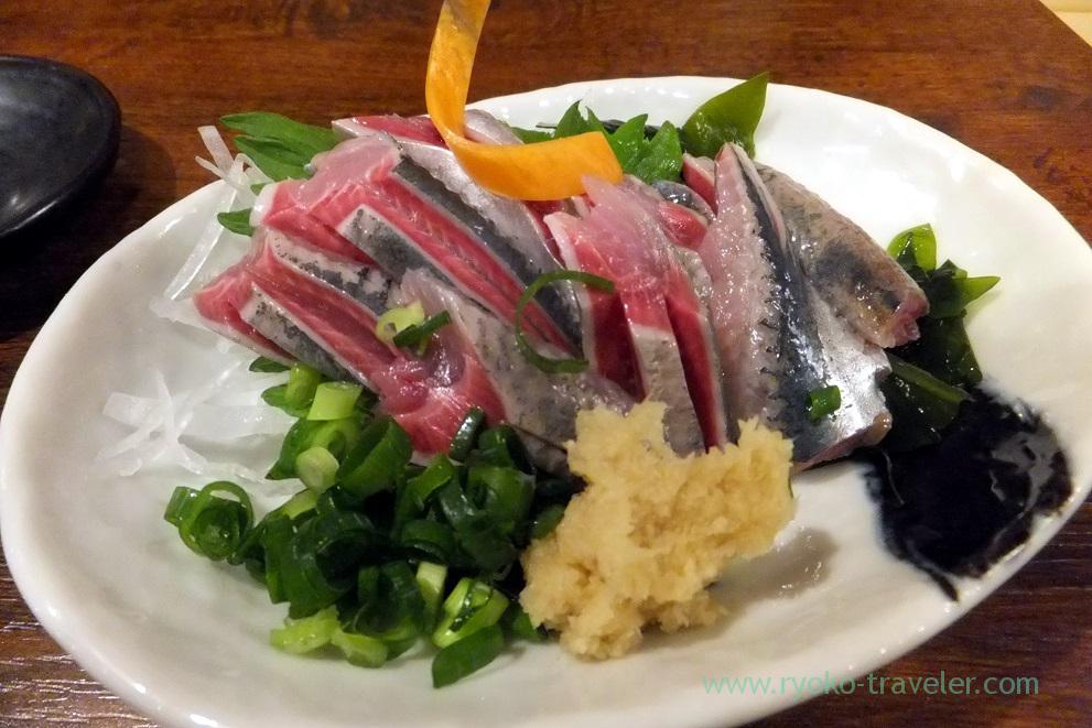 Sardines sashimi, Funakko (Higashi-Funabashi)