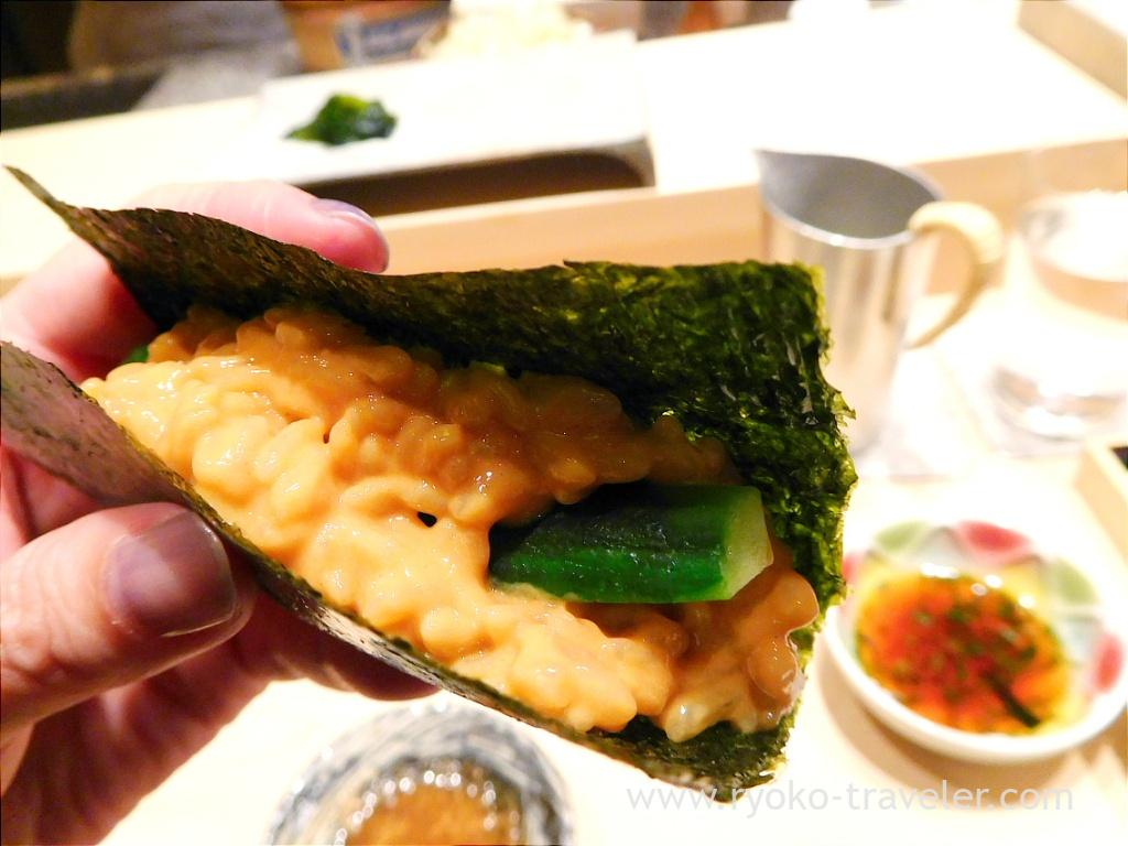Purin-maki, Sushi Yu (Roppongi)