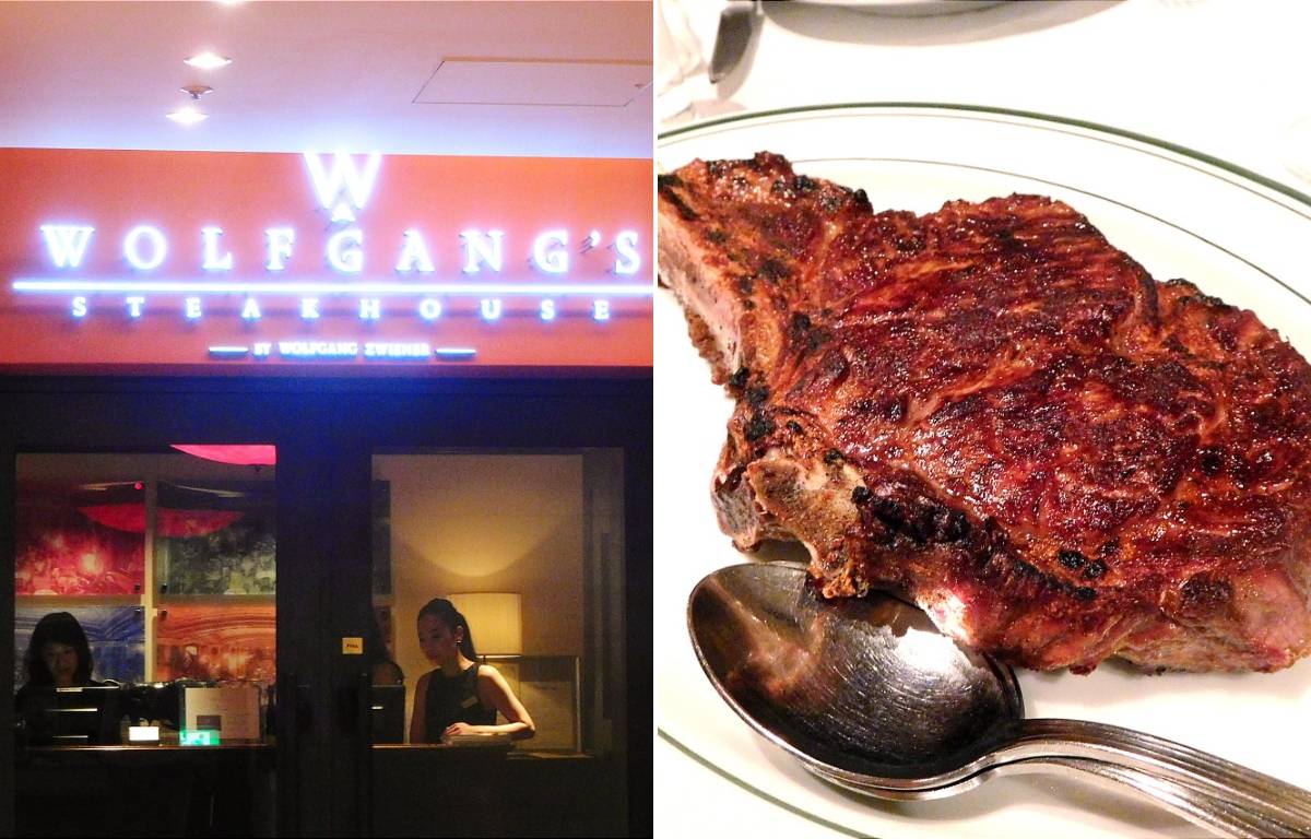 Tokyo Premium Dining at Wolfgang s Steakhouse in Marunouchi Ryoko s story from Japan